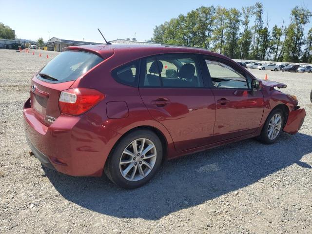 SUBARU IMPREZA 2014 Красный