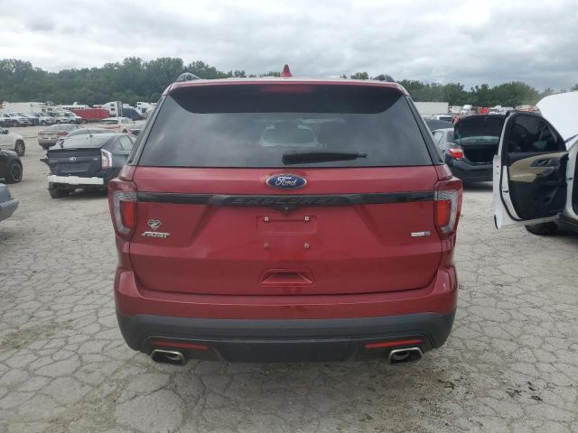 Parquets FORD EXPLORER 2017 Czerwony