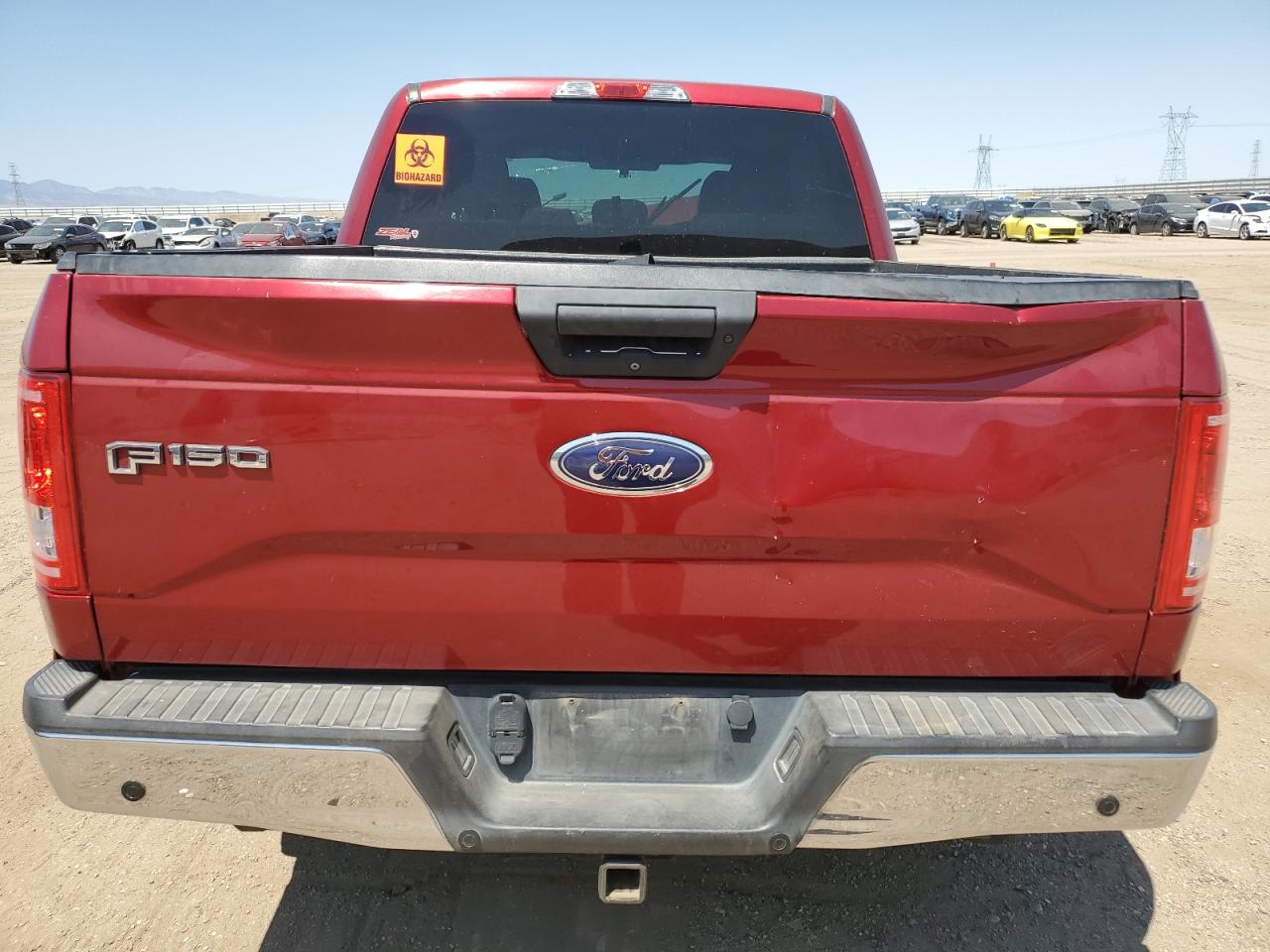 2016 Ford F150 Supercrew VIN: 1FTEW1EG7GKF70950 Lot: 65289695