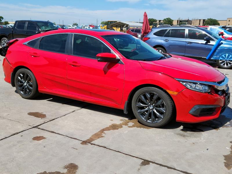  HONDA CIVIC 2017 Czerwony