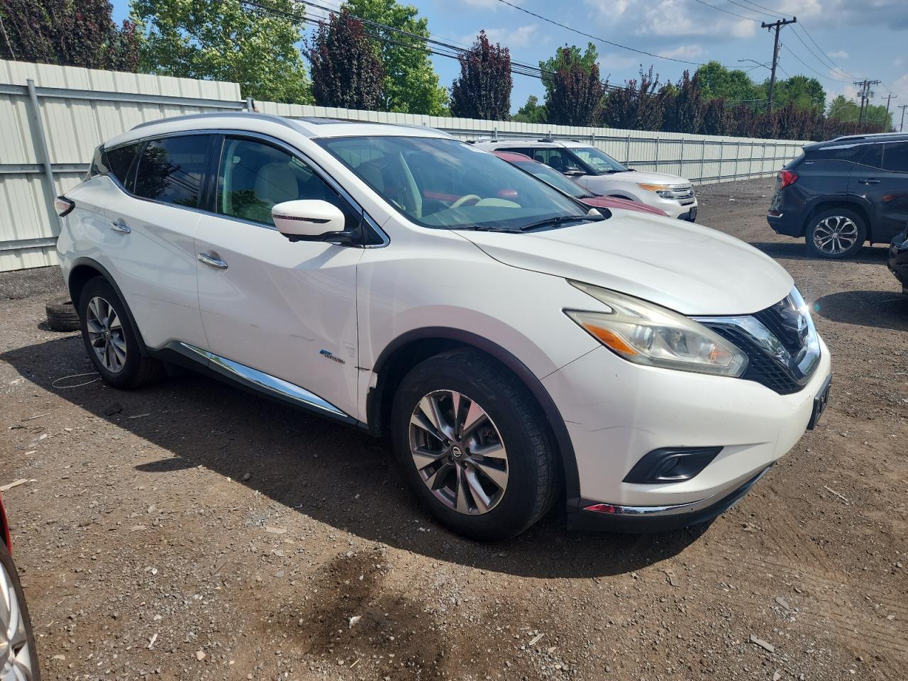 2016 Nissan Murano Sl Hev VIN: 5N1CZ2MG2GN152411 Lot: 66530135
