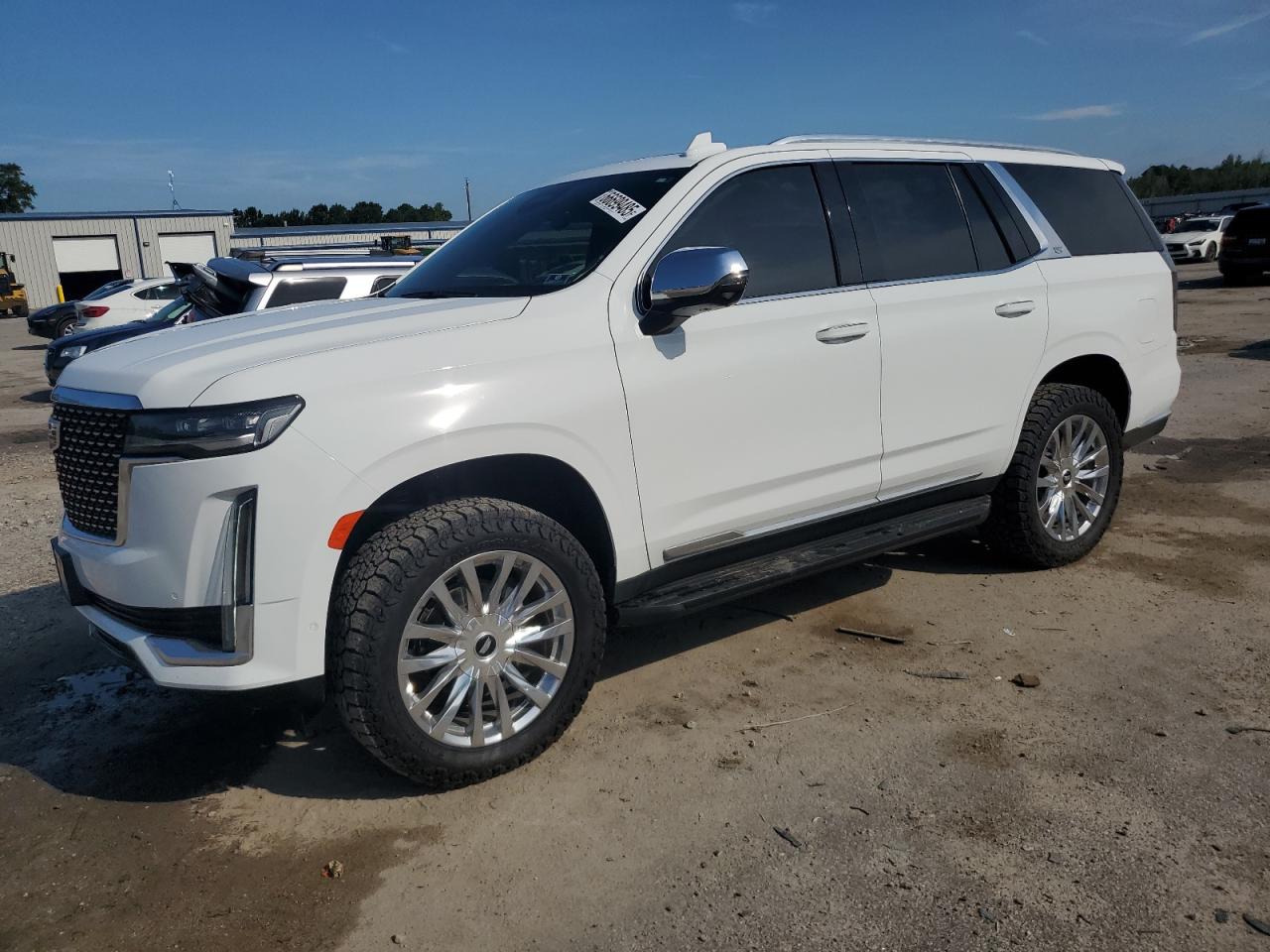 2022 Cadillac Escalade Premium Luxury white null gas 1GYS4BKL9NR243111 photo #1