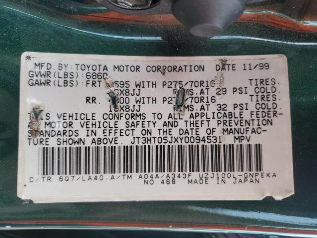 2000 TOYOTA LAND CRUISER   