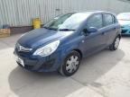 2012 VAUXHALL CORSA EXCL for sale at Copart PETERLEE