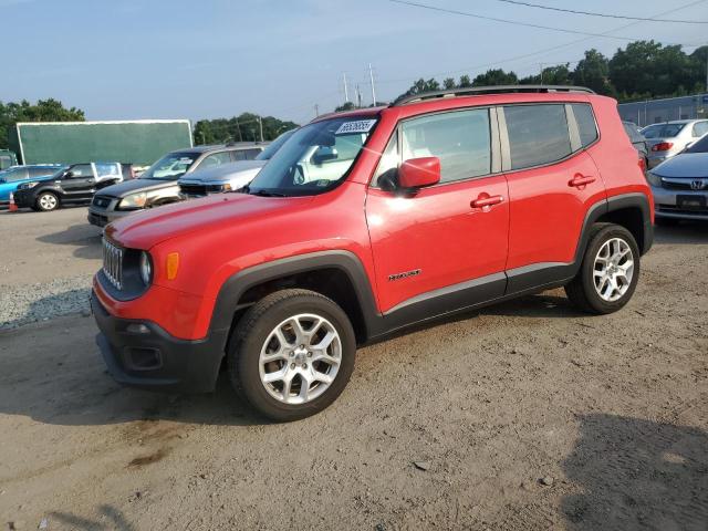  JEEP RENEGADE 2017 Красный