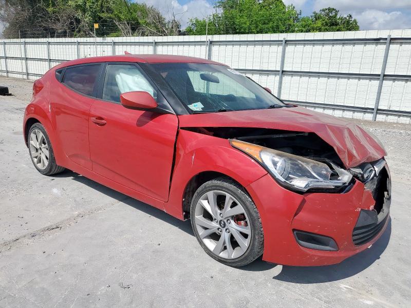  HYUNDAI VELOSTER 2016 Czerwony