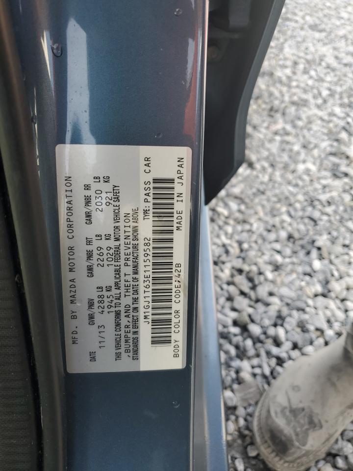 2014 Mazda 6 Touring VIN: JM1GJ1T63E1159582 Lot: 64723235