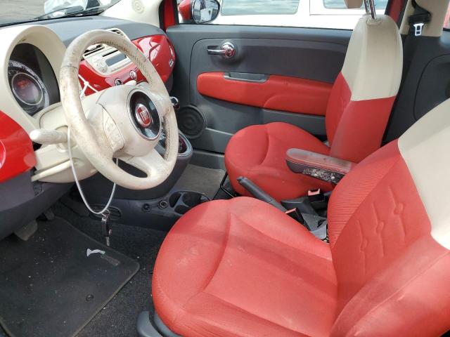 FIAT 500 2013 Czerwony