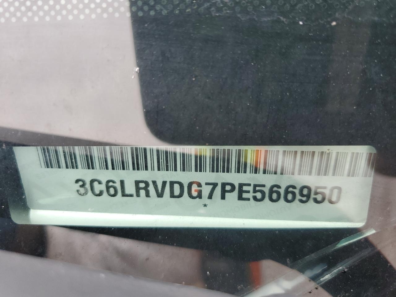 2023 Ram Promaster 2500 2500 High VIN: 3C6LRVDG7PE566950 Lot: 64779405