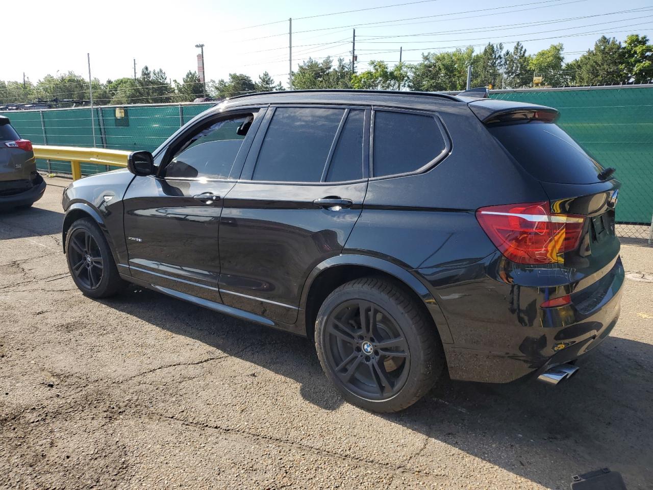 2014 BMW X3 xDrive35I black suv gas 5UXWX7C57E0E75336 photo #3