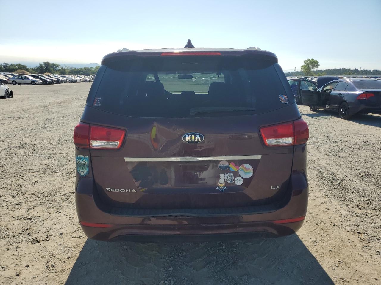 2016 Kia Sedona Lx VIN: KNDMB5C10G6120045 Lot: 65002395