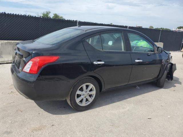Sedans NISSAN VERSA 2012 Black