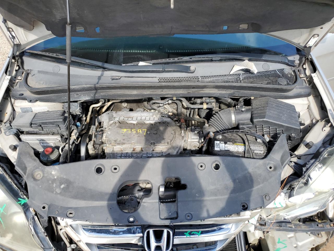 2007 Honda Odyssey Touring VIN: 5FNRL38837B014416 Lot: 66325975