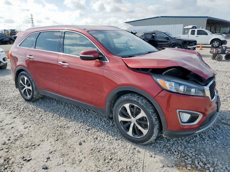  KIA SORENTO 2018 Czerwony