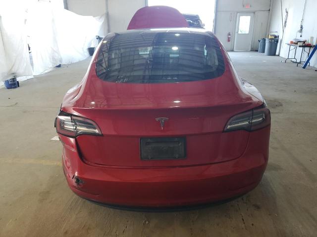  TESLA MODEL 3 2021 Czerwony