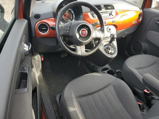  FIAT 500 2012 Pomarańczowy