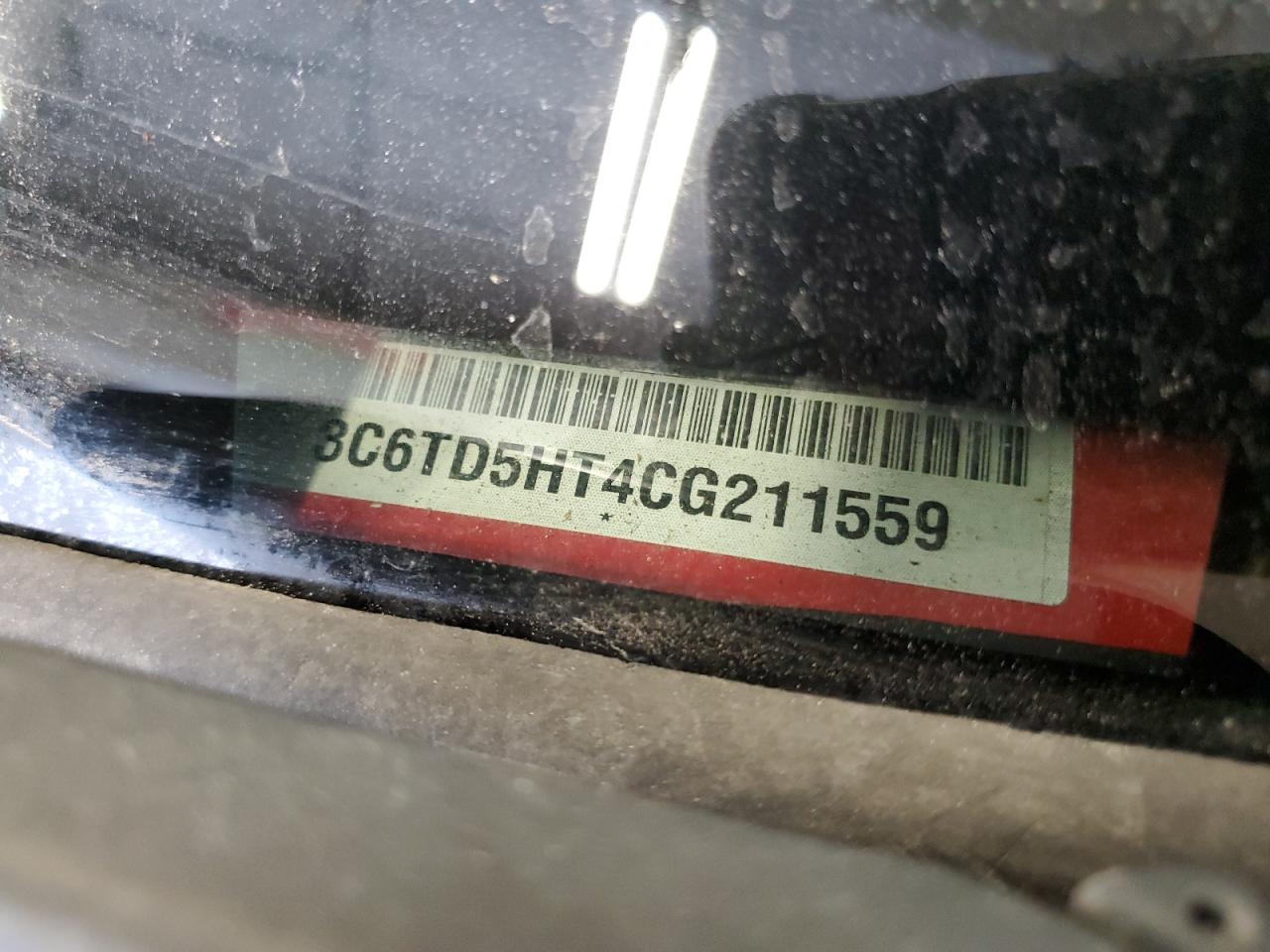 3C6TD5HT4CG211559 2012 Dodge Ram 2500 St