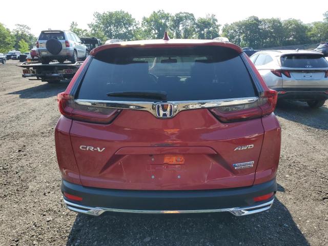  HONDA CRV 2022 Czerwony