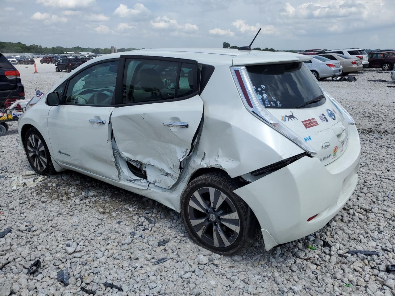 2015 Nissan Leaf S VIN: 1N4AZ0CP9FC310812 Lot: 66195325