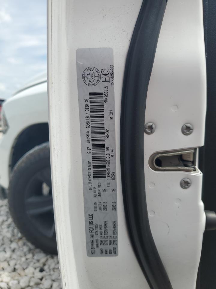 1c6rr7mt1hs801618 1C6RR7MT1HS801618 2017 Ram 1500 Sport