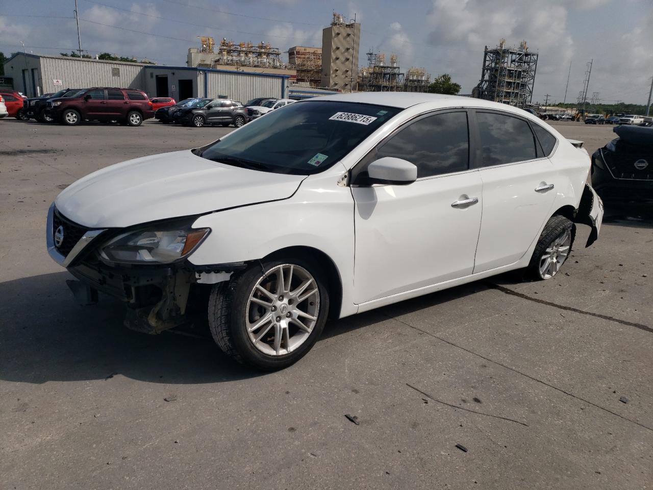 2016 Nissan Sentra S VIN: 3N1AB7AP5GY229795 Lot: 62886215