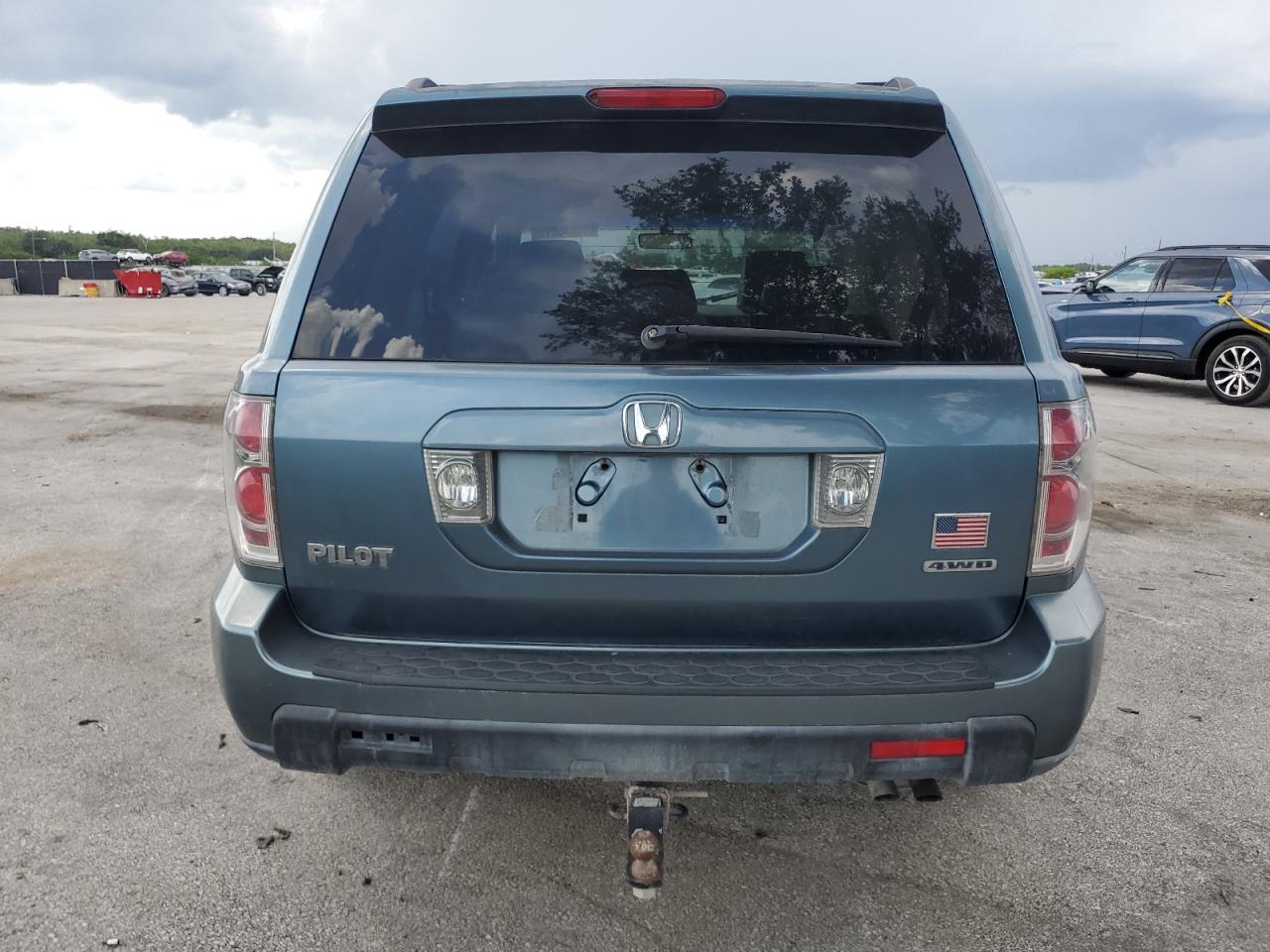 2006 Honda Pilot Ex VIN: 5FNYF18586B008395 Lot: 63596215