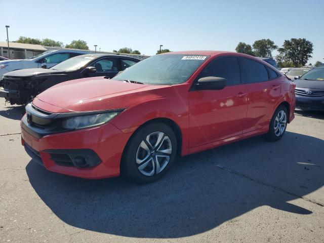  HONDA CIVIC 2017 Red
