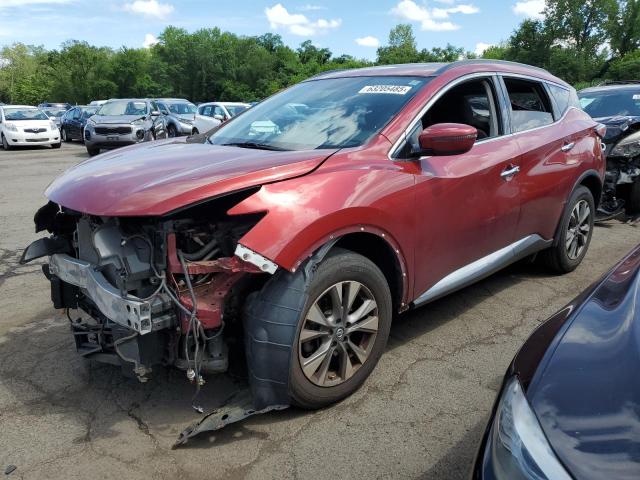  NISSAN MURANO 2017 Czerwony