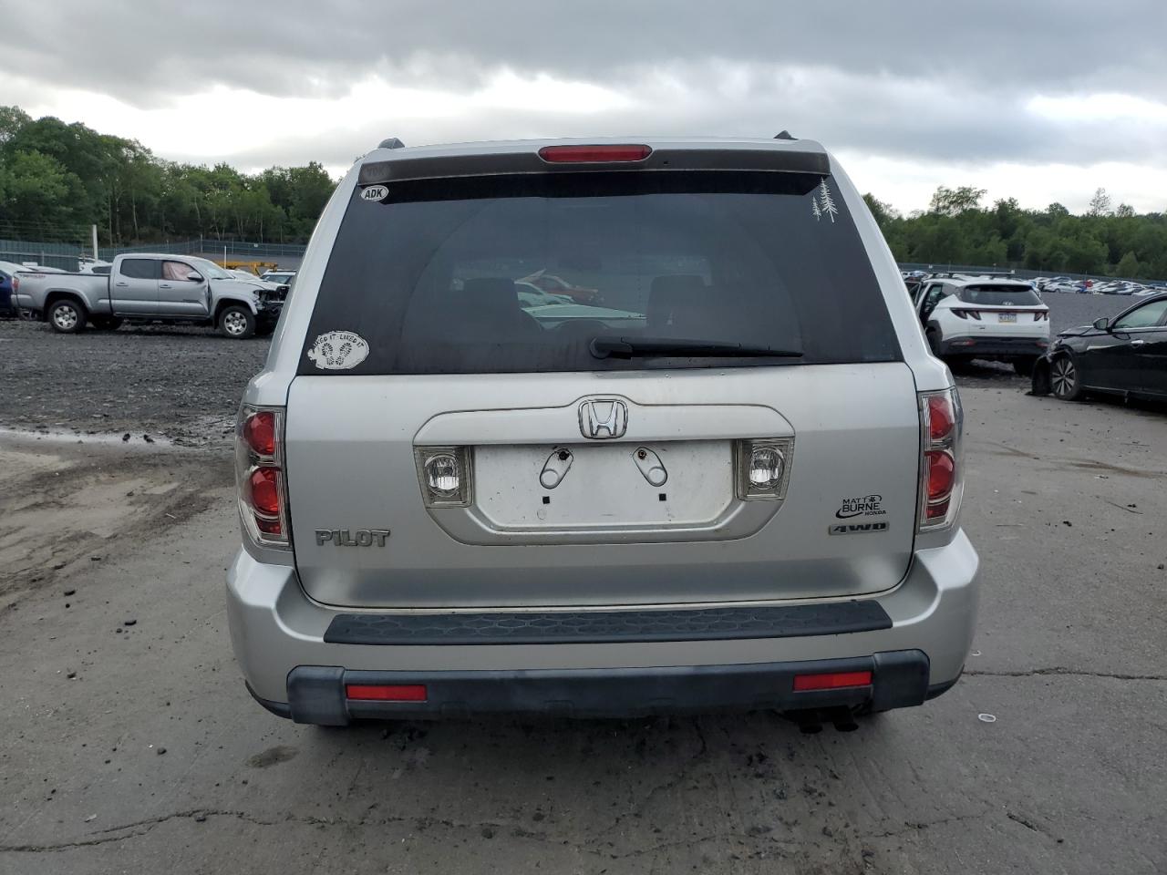 2008 Honda Pilot Ex VIN: 5FNYF18418B020902 Lot: 64808655
