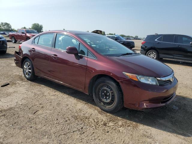  HONDA CIVIC 2012 Czerwony