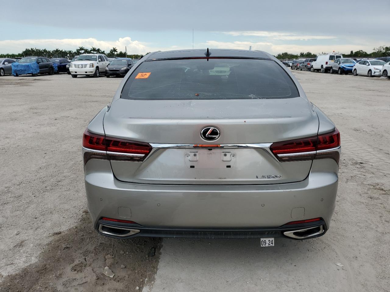 2020 Lexus Ls 500 VIN: JTHE5LFFXL5010495 Lot: 62552375