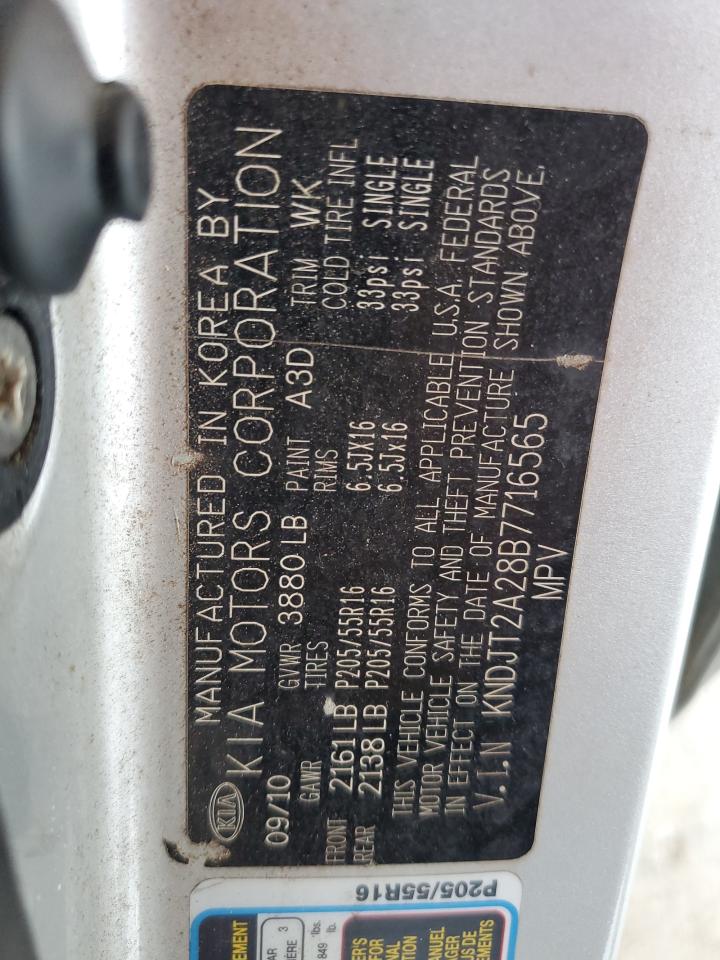 KNDJT2A28B7716565 2011 Kia Soul +