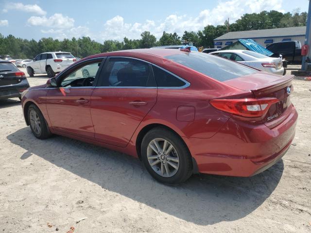  HYUNDAI SONATA 2015 Красный