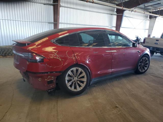 TESLA MODEL X 2017 Red