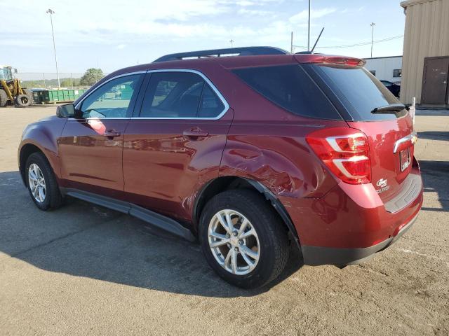  CHEVROLET EQUINOX 2017 Czerwony