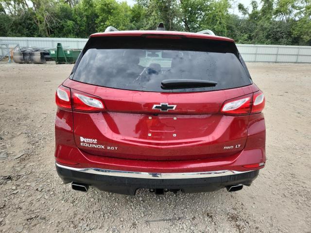  CHEVROLET EQUINOX 2018 Czerwony