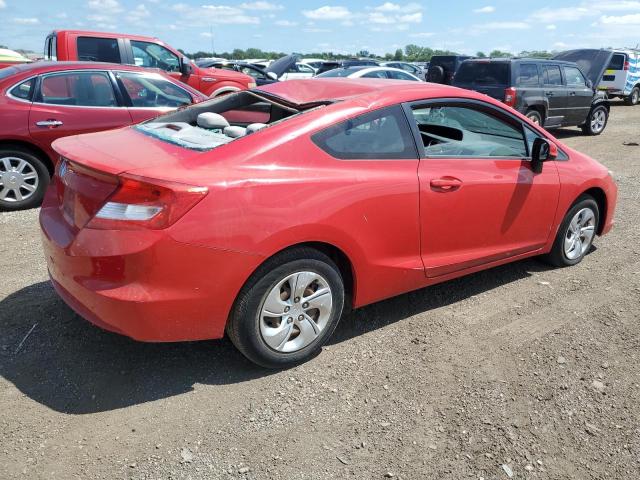 HONDA CIVIC 2013 Czerwony