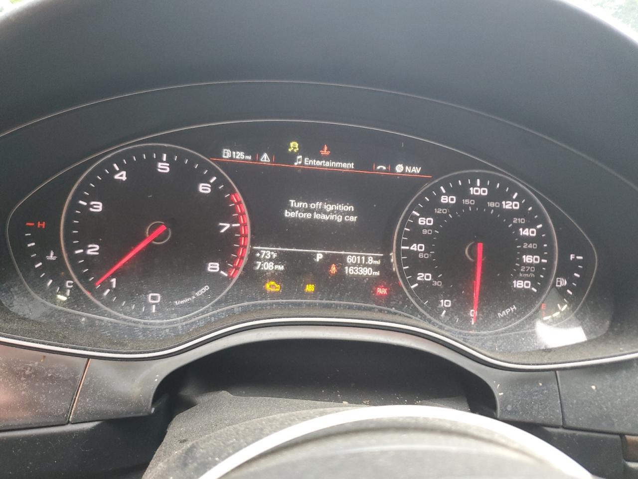 2013 Audi A6 Premium Plus VIN: WAUGGAFCXDN079524 Lot: 62664085