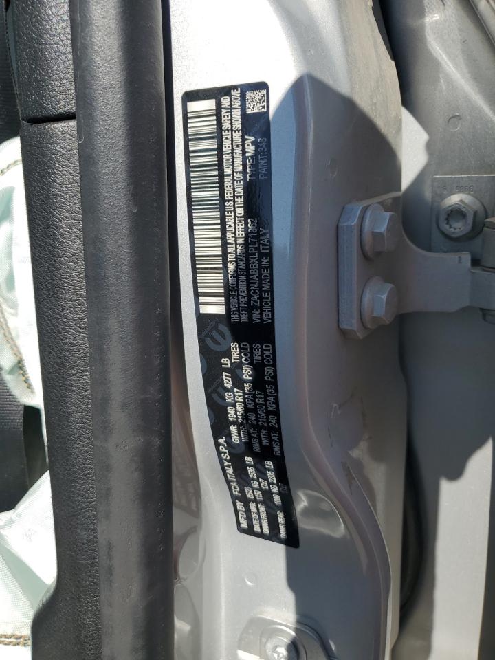 2020 Jeep Renegade Latitude VIN: ZACNJABBXLPL71962 Lot: 64792075