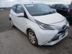 2016 TOYOTA AYGO X-PUR for sale at Copart PETERLEE