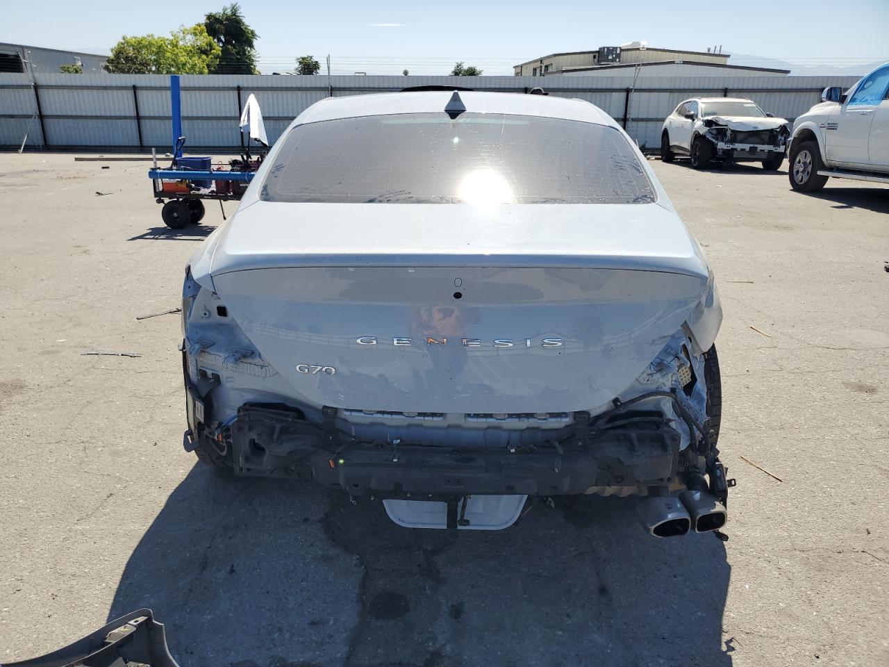 2022 Genesis G70 Base VIN: KMTG34TA3NU087587 Lot: 63342855