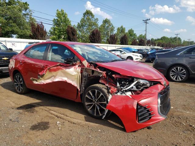  TOYOTA COROLLA 2017 Red