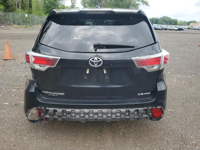 Parquets TOYOTA HIGHLANDER 2016 Black