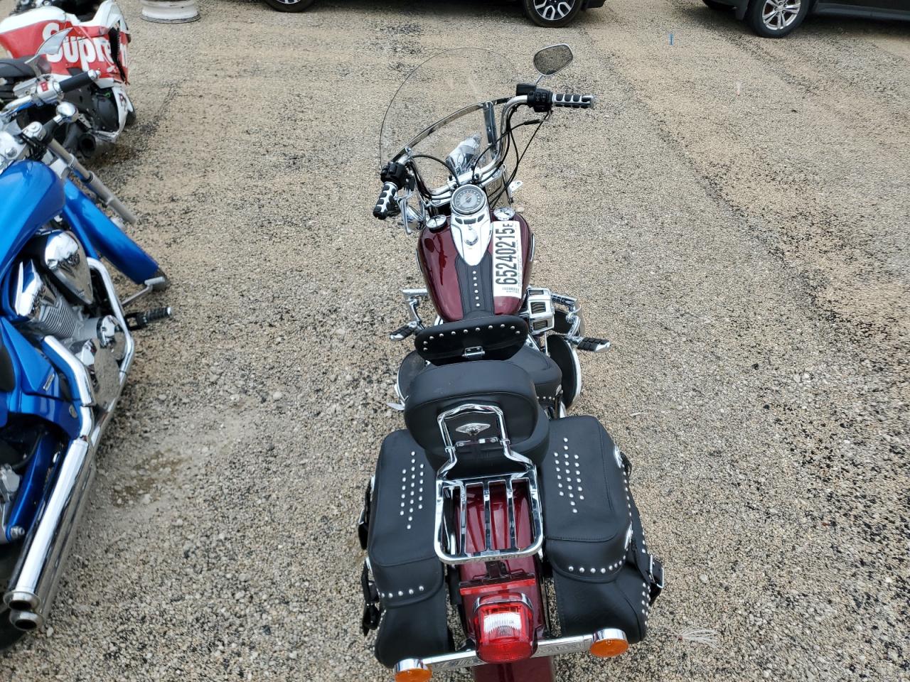 2014 Harley-Davidson Flstc Heritage Softail Classic VIN: 1HD1BWV1XEB018521 Lot: 65240215