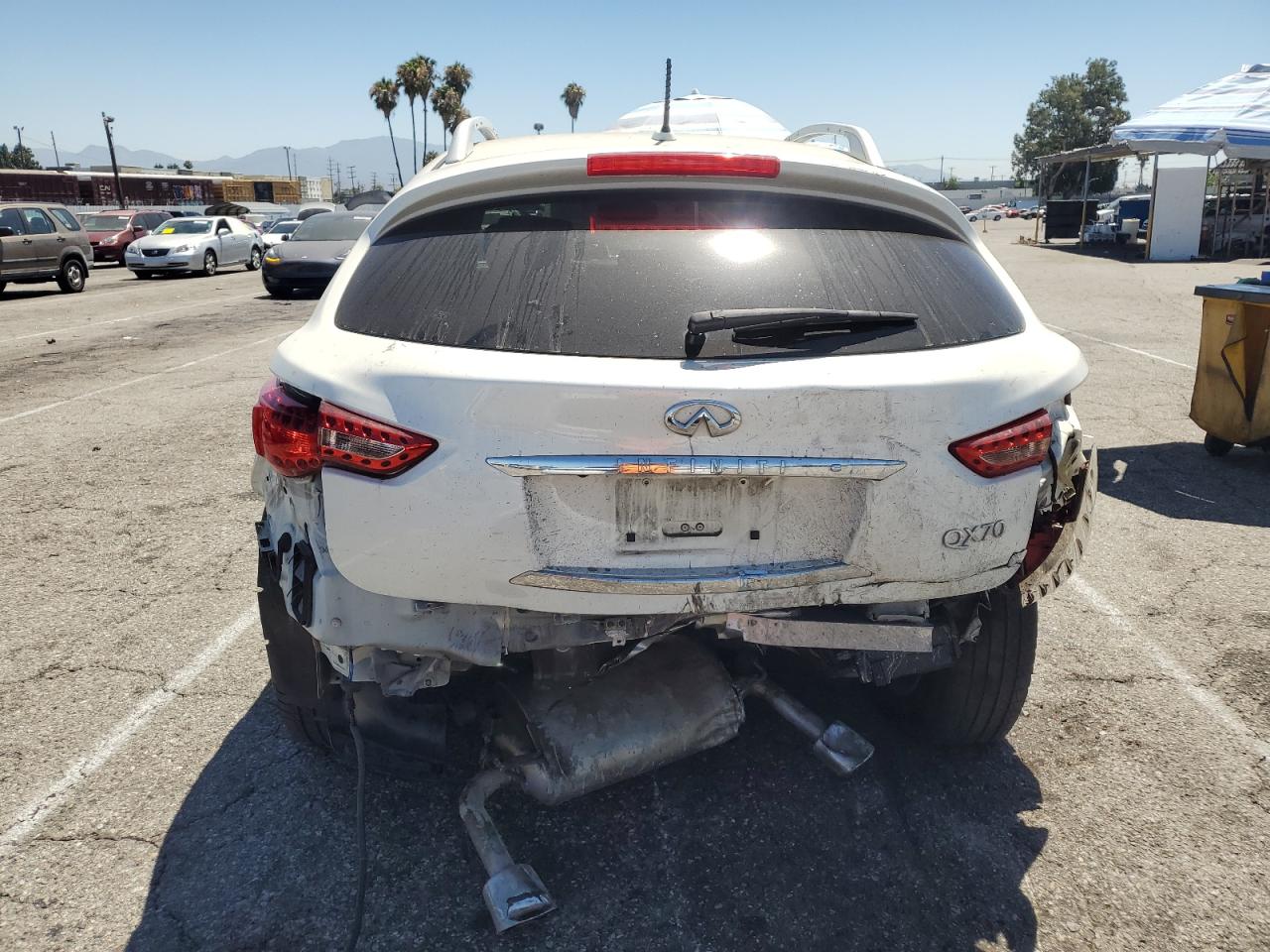 2016 Infiniti Qx70 VIN: JN8CS1MU2GM670926 Lot: 64424835