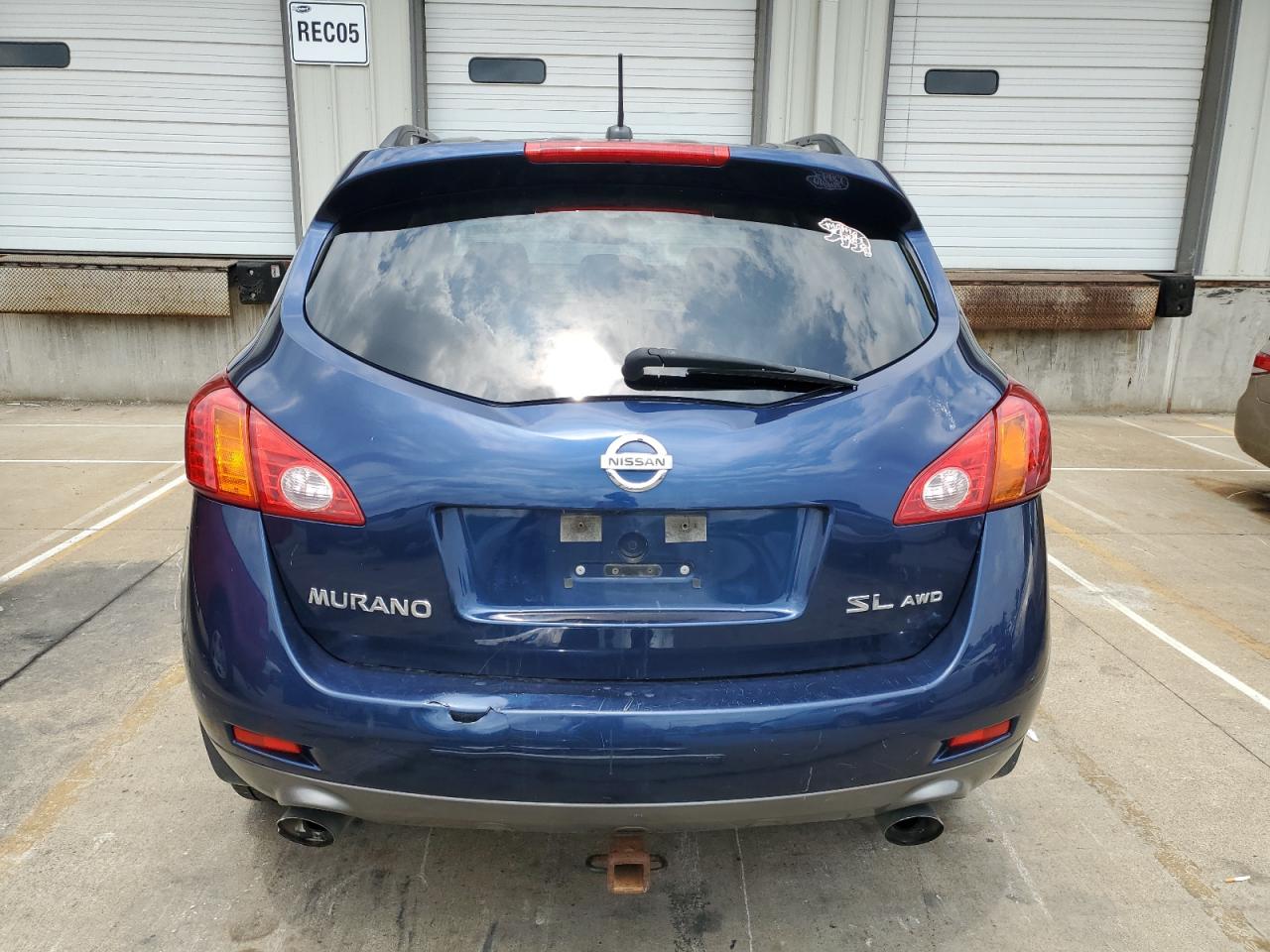 2009 Nissan Murano S VIN: JN8AZ18W49W130242 Lot: 65162595