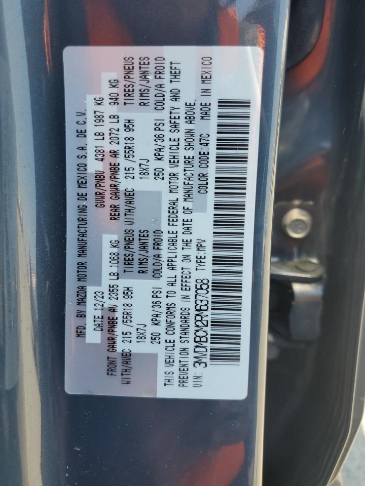 2024 Mazda Cx-30 Preferred VIN: 3MVDMBCM2RM637058 Lot: 64637845