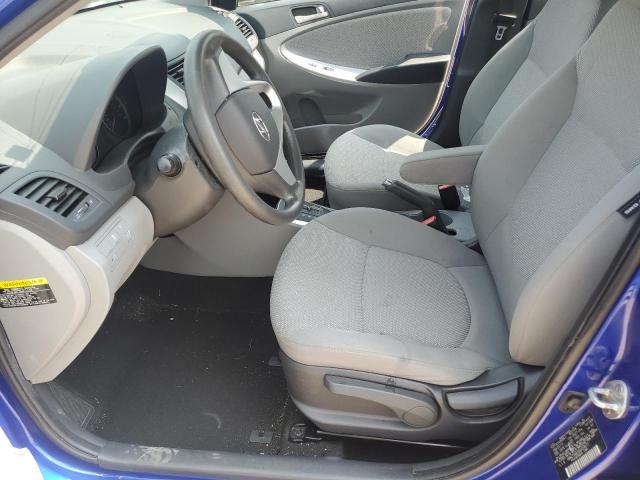  HYUNDAI ACCENT 2013 Granatowy