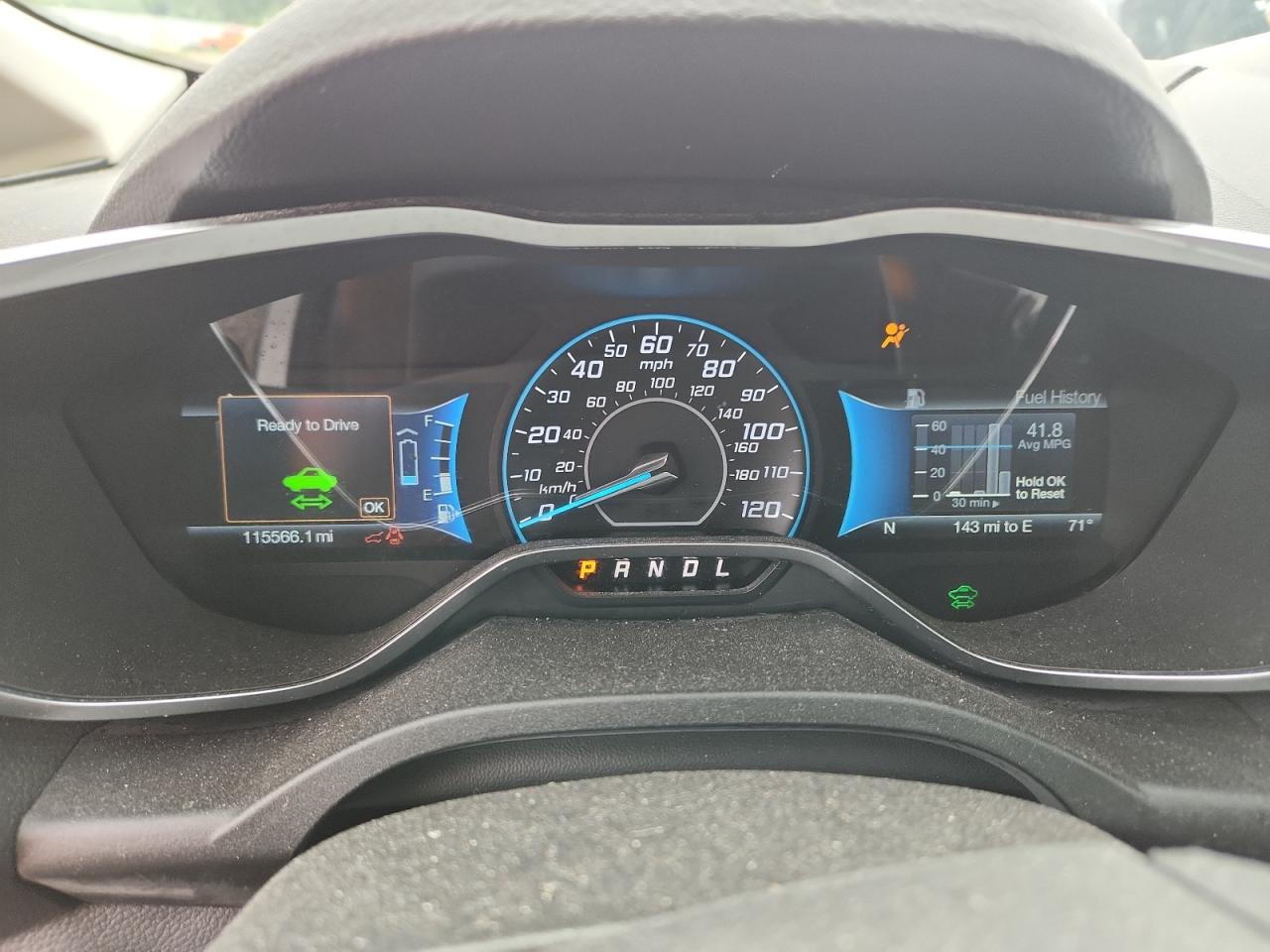 2015 Ford C-Max Sel VIN: 1FADP5BUXFL109492 Lot: 64660255