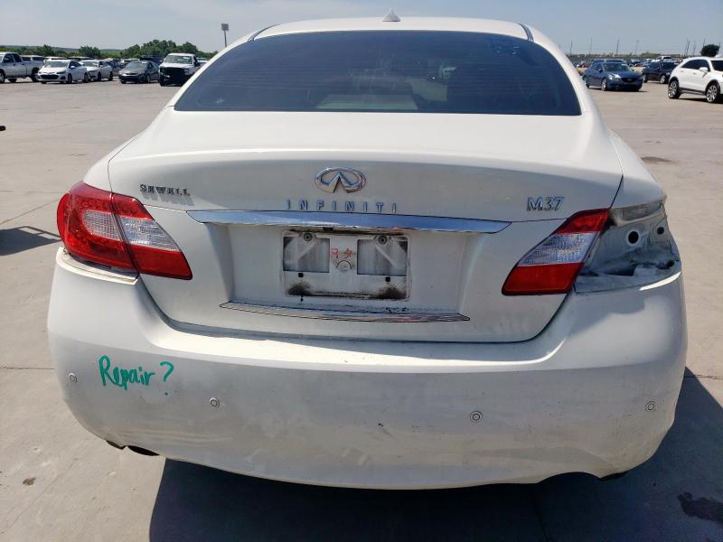  INFINITI M37 2013 White